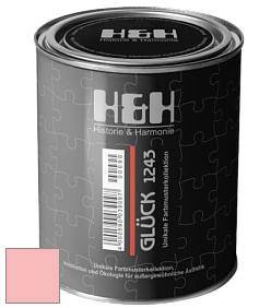 Матовая краска H&H Gluck цвет NCS S 0530-R 