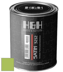 Шелковисто-матовая H&H Satin SM цвет NCS S 1060-G40Y 