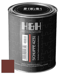 Глубокоматовая краска H&H SCHUPPE цвет RAL 3009 