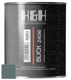 Глубокоматовая краска H&H Blick цвет NCS S 6010-B70G 
