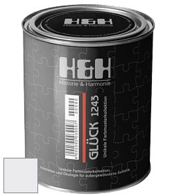 Матовая краска H&H Gluck цвет NCS S 0502-R50B 