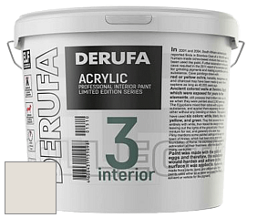 Матовая краска Derufa Интерьер-3 (ТМ) цвет DRF 7025 