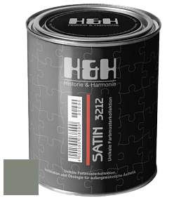 Шелковисто-матовая H&H Satin SM цвет NCS S 5010-G30Y 
