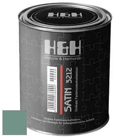 Шелковисто-глянцевая H&H Satin SG цвет NCS S 4020-B90G 
