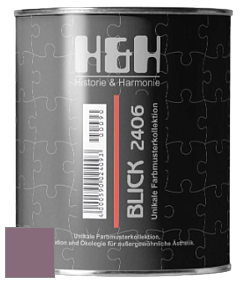 Глубокоматовая краска H&H Blick цвет NCS S 5020-R30B 