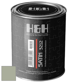 Шелковисто-глянцевая H&H Satin SG цвет NCS S 3010-G40Y 