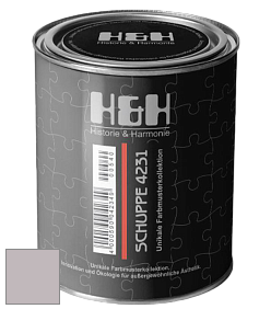 Глубокоматовая краска H&H SCHUPPE цвет DRF 3107 