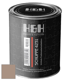 Глубокоматовая краска H&H SCHUPPE цвет DRF 3035 