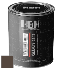 Матовая краска H&H Gluck цвет NCS S 8010-Y30R 