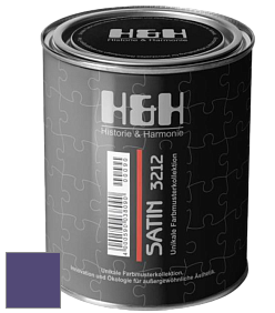 Шелковисто-матовая H&H Satin SM цвет NCS S 5040-R60B 