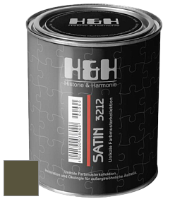 Шелковисто-матовая H&H Satin SM цвет NCS S 7020-G70Y 