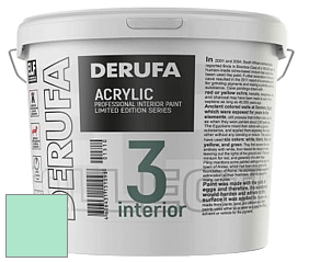 Матовая краска Derufa Интерьер-3 (ТМ) цвет NCS S 0530-B90G 