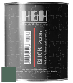 Глубокоматовая краска H&H Blick цвет NCS S 6020-G 