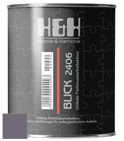 Глубокоматовая краска H&H Blick цвет NCS S 6010-R50B 