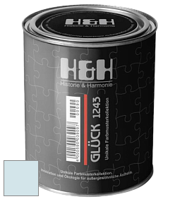 Матовая краска H&H Gluck цвет NCS S 0510-B 