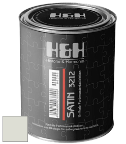 Шелковисто-матовая H&H Satin SM цвет RAL 9002 