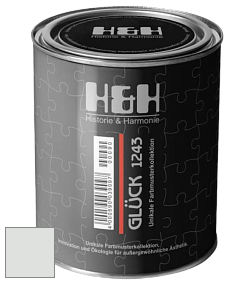 Матовая краска H&H Gluck цвет NCS S 1001-G 