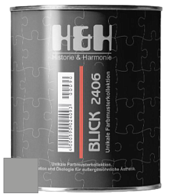 Глубокоматовая краска H&H Blick цвет NCS S 4000-N 