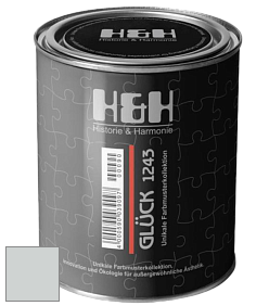 Матовая краска H&H Gluck цвет NCS S 1502-B50G 