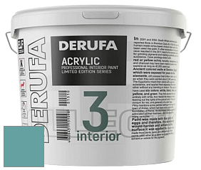 Матовая краска Derufa Интерьер-3 (ТМ) цвет NCS S 3030-B40G 