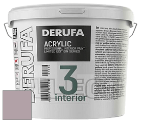 Матовая краска Derufa Интерьер-3 (ТМ) цвет NCS S 3010-R20B 
