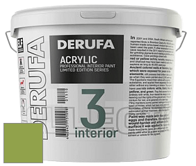 Матовая краска Derufa Интерьер-3 (ТМ) цвет NCS S 2060-G40Y 
