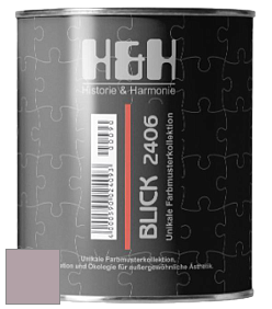 Глубокоматовая краска H&H Blick цвет NCS S 3010-R20B 