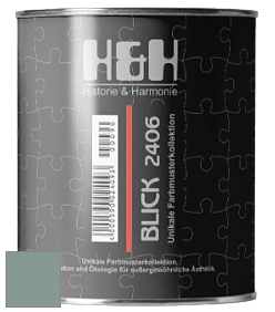 Глубокоматовая краска H&H Blick цвет NCS S 4010-B70G 