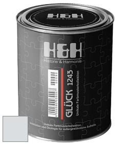 Матовая краска H&H Gluck цвет NCS S 1002-B 