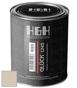Матовая краска H&H Gluck цвет DRF 3014 