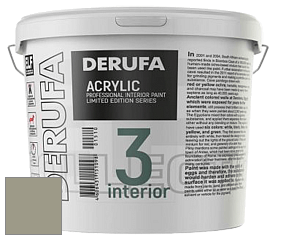 Матовая краска Derufa Интерьер-3 (ТМ) цвет DRF 1166 