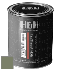 Глубокоматовая краска H&H SCHUPPE цвет DRF 1181 
