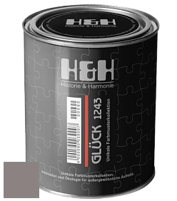 Матовая краска H&H Gluck цвет NCS S 5005-R 