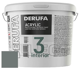 Матовая краска Derufa Интерьер-3 (ТМ) цвет NCS S 6005-B80G 