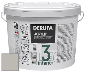Матовая краска Derufa Интерьер-3 (ТМ) цвет DRF 9058 