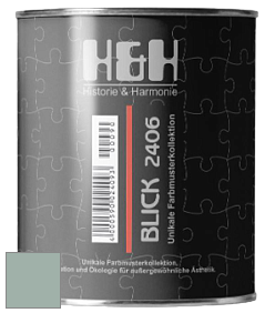 Глубокоматовая краска H&H Blick цвет NCS S 3010-B90G 