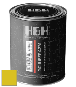 Глубокоматовая краска H&H SCHUPPE цвет RAL 1012 