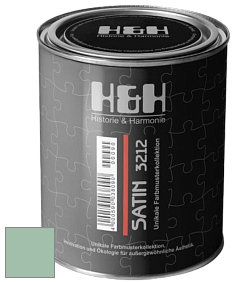 Шелковисто-матовая H&H Satin SM цвет NCS S 2020-G 