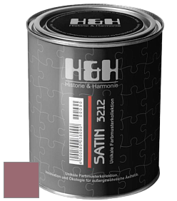 Шелковисто-матовая H&H Satin SM цвет NCS S 4030-R10B 