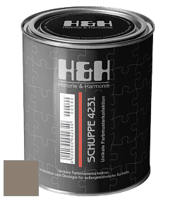 Глубокоматовая краска H&H SCHUPPE цвет DRF 9041 