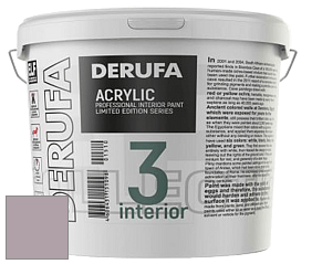 Матовая краска Derufa Интерьер-3 (ТМ) цвет NCS S 3010-R30B 