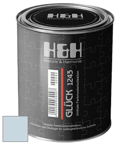 Матовая краска H&H Gluck цвет NCS S 1010-R90B 