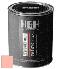 Матовая краска H&H Gluck цвет NCS S 0530-Y80R 