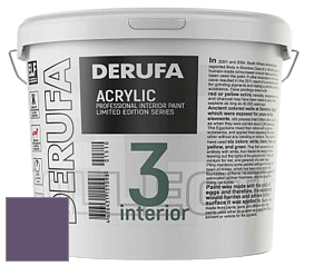 Матовая краска Derufa Интерьер-3 (ТМ) цвет DRF 1525 