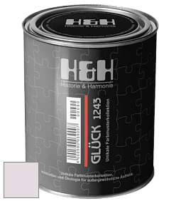 Матовая краска H&H Gluck цвет NCS S 0907-R30B 