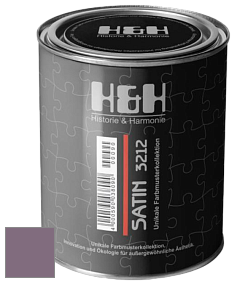 Шелковисто-глянцевая H&H Satin SG цвет NCS S 5020-R40B 